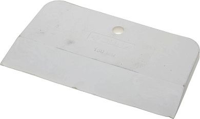 Шпатель резиновый, белый, 150 мм, пласт. рук. "МАСТЕР" (1016-150_z01) ЗУБР