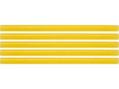 Стержни для клеевых пистолетов 11.2х200мм, желтые (5шт.)(YT-82437) YATO