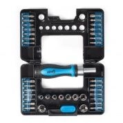 Набор отвертка с битами НБ-38 серия МАСТЕР (78699) КВТ