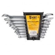 Набор гаечных рожковых ключей НКР-8 (8-27) серия KBT-PROFESSIONAL (78365) КВТ