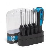 Набор отверток со сменными стержнями НО-9 серия МАСТЕР (78708) КВТ
