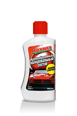 Состав крупноабразивный полировальный 250мл (RW2544) RUNWAY