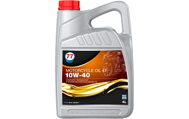 Масло моторное полусинтетическое 4 л, Motorcycle Oil 4T 10W-40 (707852) 77 Lubricants