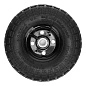 Колесо пневм. 4.10/3.50–4 с несим.ступ. 260мм. подш. внут. 20мм. длина оси - 50мм (68970) PALISAD фото2
