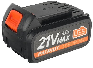 Аккумулятор 21В 1шт. 4.0 А/ч Li-ion BR 21 V Max Pro UES PATRIOT