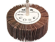 Круг лепестковый на шпильке P60, 80х30х6 мм, тип КЛО (YT-83372) YATO