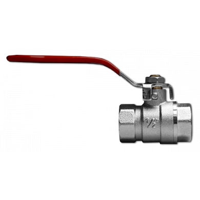 Кран шаровый внутренняя резьба  1/2"/1/2", латунь (GKZ011212) BRADAS