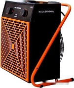 Пушка тепловая электрическая KVF-E15-32 (15 кВт, 1700 м3/ч, 150м2, 380В) KALASHNIKOV