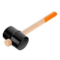Киянка резиновая, 910 г, черная резина, деревянная рукоятка (111605) SPARTA фото4