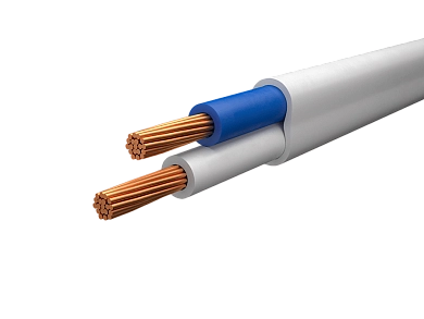 Провод ПУГНПу 2х1,5 бел. (ККЗ.13526) Калужский кабельный завод