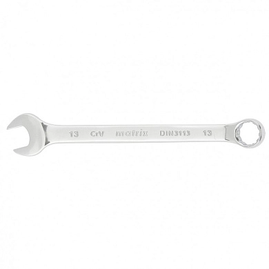 Ключ комбинированный, 13 мм, CrV, полированный хром (15157) MATRIX