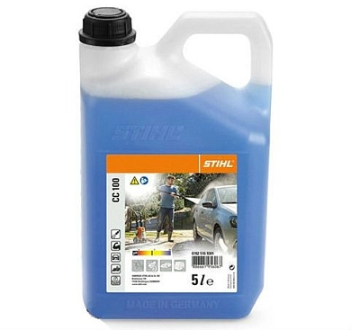 Шампунь с воском для транспортных средств pH:6,5 CC100 5л 0782 516 9301 Stihl