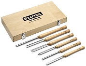 Набор резцов токарных по дереву, 6пр. "Grand-6" (18368) KRAFTOOL