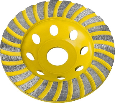 Чашка алмазная сегм. ТУРБО (115х6х22.23) Бетон "PROFESSIONAL" (33380-115) STAYER