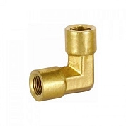 Уголок латунь, г/г, 1/4" (HD-1272-14) H-D