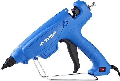 Пистолет клеевой, 180Вт/220В, стержни 12мм, эргономичная рукоятка (06851-120-12_z02) ЗУБР