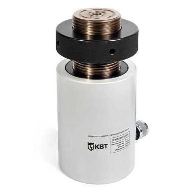 Домкрат грузовой с фиксирующей гайкой ДГ-100П100Г серия ПРОФИ (84587) КВТ