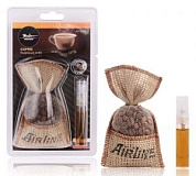 Ароматизатор "Кофе в мешочке со спреем" бодрящий кофе  AIRLINE