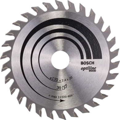 Диск пильный 130х20/16х30 OptilineWood (2 608 640 583) BOSCH