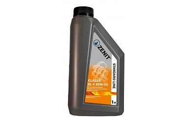 Масло трансмиссионное минеральное 1 л, CLASSIC GL-4 80W-90 (21181211) ZENIT