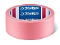 Лента малярная бумажная 36мм/25м,для деликатных и недавно окрашенных поверхн.,розов. (12142-36) ЗУБР фото2