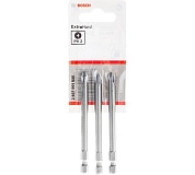 Бита PH2,  L= 89мм, 3шт., хвостовик 1/4 (2.607.001.535) BOSCH