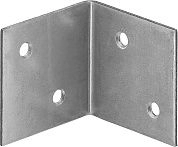 Уголок мебельный широкий УМШ-1.5, 40х40х40x1.5мм, белый цинк, (31034-40) ЗУБР