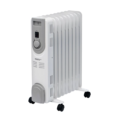 Радиатор масляный Oasis Pro OS-20 (2.0 кВт, 9 секций, 20 м2)