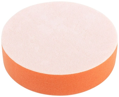 Круг полировальный поролоновый (липучка), мягкий поролон 125х30мм (F_39646) КУРС