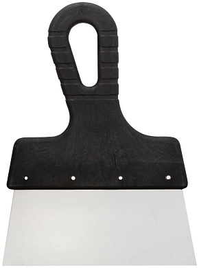 Шпатель нерж. фасад. 150 мм, пласт. рук. (F_30-2312) MASTER COLOR