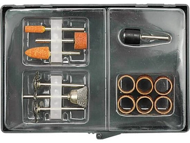 Набор шлифовальных и полировочных насадок, 13шт. (25410) VOREL