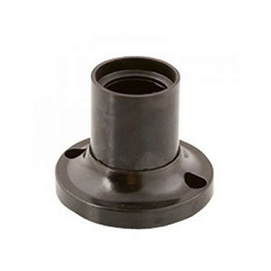 Патрон E27ФпП-01 карболитовый настенный прямой (100651) Белоцерковское УПП УТОС