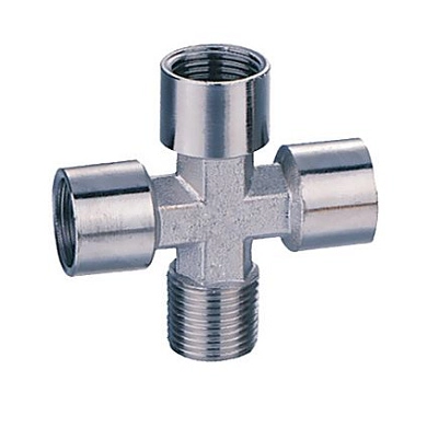 Переходник X-образный 3/8 " F -> 3/8" F -> 3/8 " F -> 3/8" M (180371 B) FUBAG