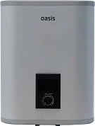 Водонагреватель электрический накопительный 30G (2кВт, 30л, 75°, серый, верт.) OASIS