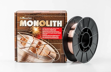 Проволока сварочная омедненная Св-08Г2С д 1,0 мм/5 кг Monolith
