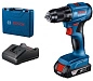 Дрель-шуруповерт аккум. GSR 185Li (18.0 В, 1 акк. х 2.0А/ч Li-Ion,50Нм, чем.)(0 601 9K3 001) BOSCH фото2