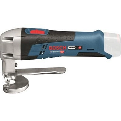 Ножницы листовые аккум. GSC 12V-13 Solo (12.0 В, без АКБ и ЗУ, глуб. реза 2.0мм, кор.)(0 601 926 105) BOSCH