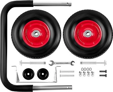 Набор колес + рукоятка, для генераторов мощностью свыше 4000Вт (ЗЭСБ-РК-2) ЗУБР