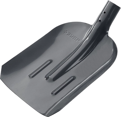 Лопата совковая ЛСП с ребрами жесткости, 1.6 мм, закаленая, без черенка (39428) ЗУБР