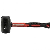 Киянка резиновая, 680 г, черная резина, фибергласовая рукоятка (11193) MATRIX