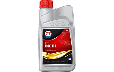Масло для автомат. коробок передач полусинтетическое 1 л, ATF DX III (707872) 77 Lubricants
