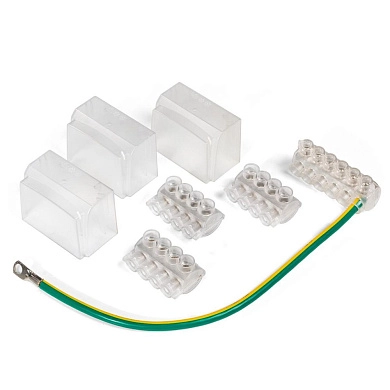 Набор клеммников НК-17(SV-17: 3x KE 10.1+1x KE 10.3+3x КНК) (88978) КВТ