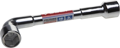 Ключ торцовый "МАСТЕР" двухсторонний L-образный, проходной, 22мм (27185-22) ЗУБР