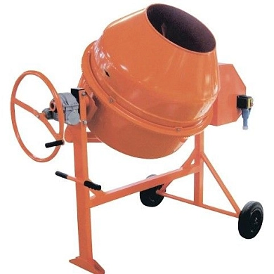 Бетоносмеситель СБР-260В-01, 260 л, 0.75 кВт, 220 В, редуктор (95457) СТРОЙМАШ