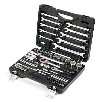 Набор инструмента автомобильного (1/2", 1/4") 82пр., 6-гр. (4821R-5) FORCE