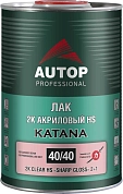 Лак 2К HS Острый блеск "KATANA" - Банка, 1л 40/40 (ATP-CR40/40-1) AUTOP