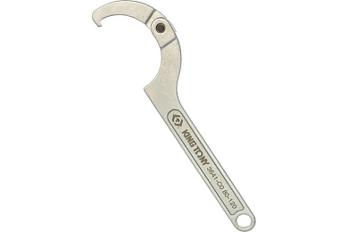 Ключ радиусный шарнирный 80-120мм, для цилиндр. крепежа, CrV (3641-C0) KING TONY