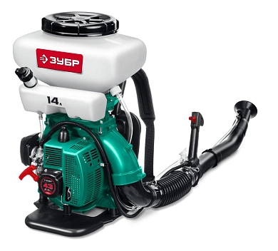 Опрыскиватель бензин. ранцевый (1.8 кВт/2.5 л.с., 3 л/мин, бак 14 л) ЗУБР