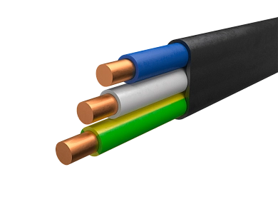 Кабель ВВГнг 3х4 п (ККЗ.01795) Калужский кабельный завод