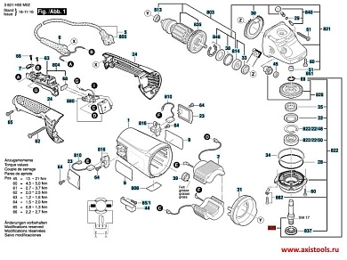 Шпиндель 1 607 000 CU5 BOSCH